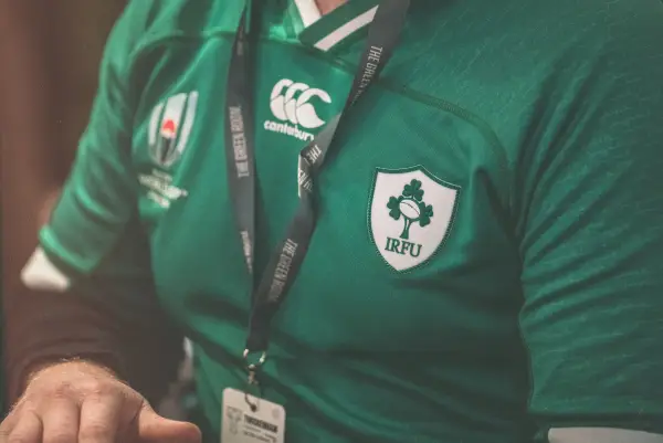 Aviva Stadium exterior on an event day.
