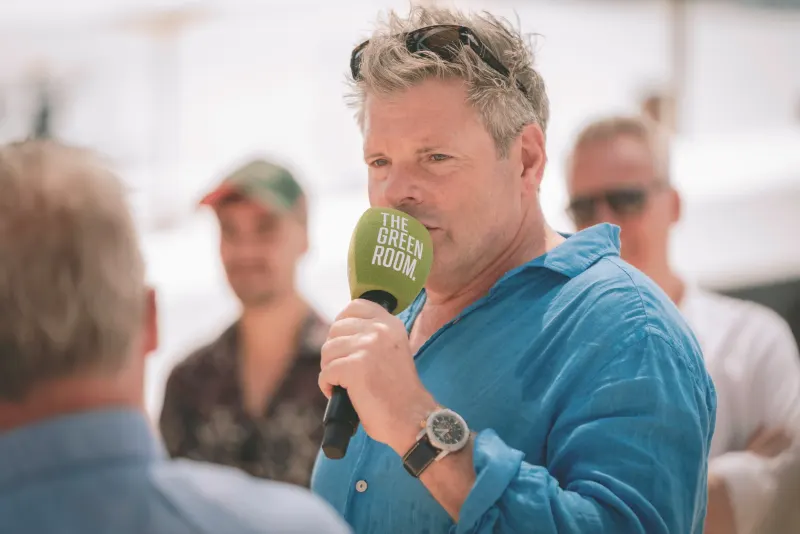 Mark Durden-Smith at a Green Room event.