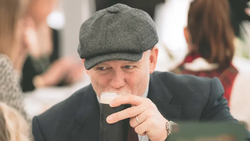 Mike Tindall at a Green Room event.